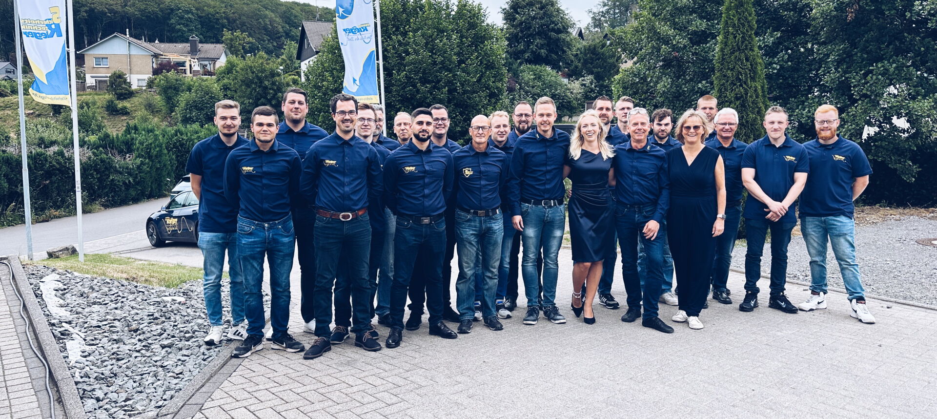 Teamfoto Elektro Rieger 2023