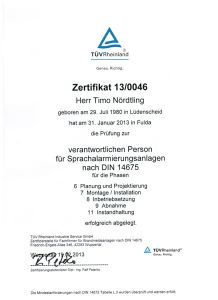 Zertifizierter Brandschutz Experte im Raum Gummersbach Wipperfürth Hagen oder Sundern